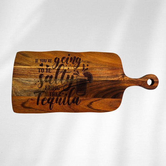 personalized wooden chopping board