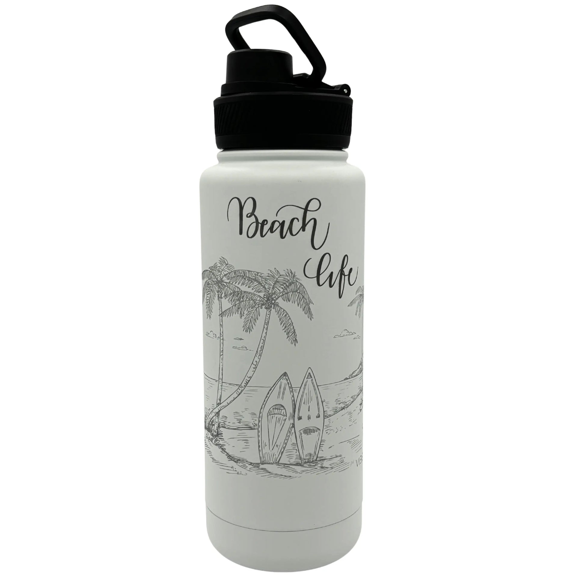 Beach Life - Insulated Water Bottle 780ml Vibeartz