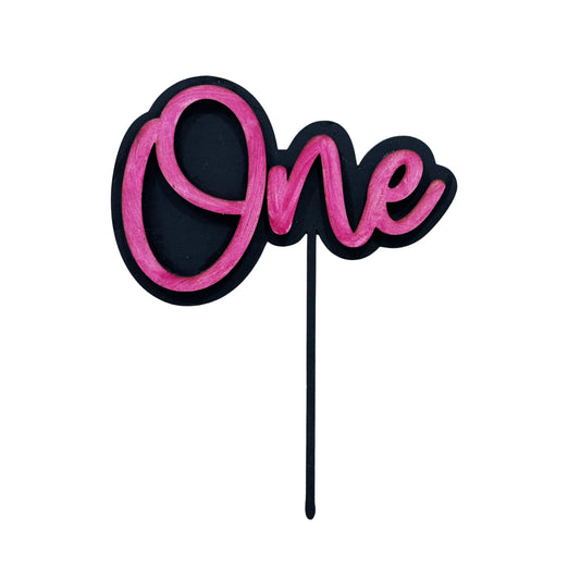 custom birthday cake topper